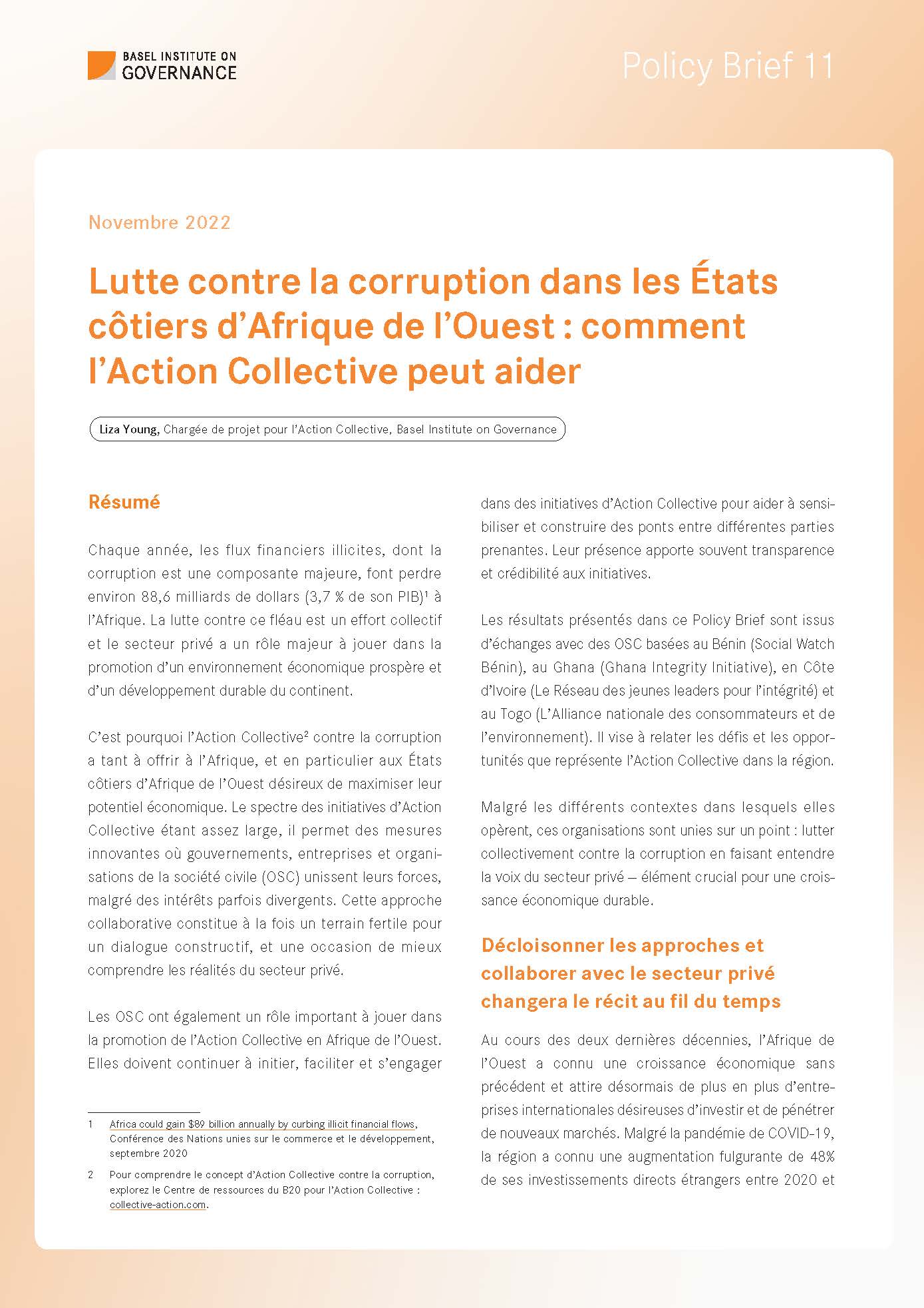 dissertation sur la corruption en afrique pdf